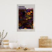 Yayoi Kusama Poster - Abstracte Yayoi Kusama Print (Keuken)