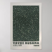 Yayoi Kusama Poster - Abstracte Yayoi Kusama Print (Voorkant)