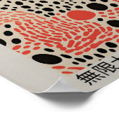 Yayoi Kusama Poster - Abstracte Yayoi Kusama Print (Hoek)
