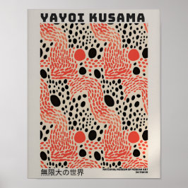Yayoi Kusama Poster - Abstracte Yayoi Kusama Print