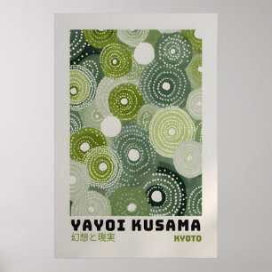 Yayoi Kusama Poster - Abstracte Yayoi Kusama Print