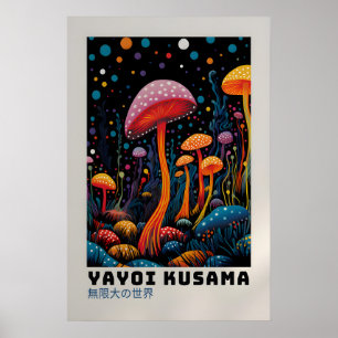 Yayoi Kusama Poster - Abstracte Yayoi Kusama Print