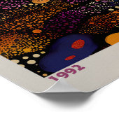 Yayoi Kusama Poster - Abstracte Yayoi Kusama Print (Hoek)