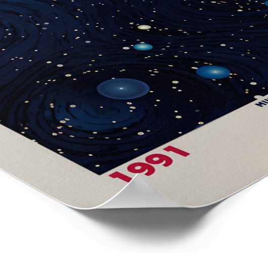 Yayoi Kusama Poster - Abstracte Yayoi Kusama Print (Hoek)