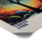 Yayoi Kusama Poster - Abstracte Yayoi Kusama Print (Hoek)