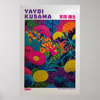 Yayoi Kusama Poster - Door Yayoi Kusama Geïnspiree