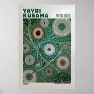 Yayoi Kusama Poster - Door Yayoi Kusama Geïnspiree