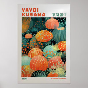 Yayoi Kusama Poster - Door Yayoi Kusama Geïnspiree