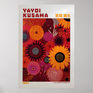 Yayoi Kusama Poster - Geïnspireerd door Yayoi Kusa