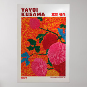 Yayoi Kusama Poster - Yayoi Kusama Geïnspireerd