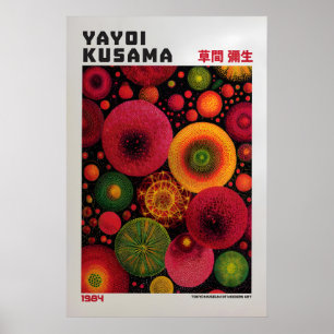 Yayoi Kusama Poster - Yayoi Kusama Geïnspireerd