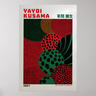 Yayoi Kusama Poster - Yayoi Kusama Geïnspireerd