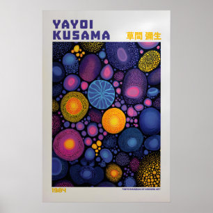Yayoi Kusama Poster - Yayoi Kusama Geïnspireerd