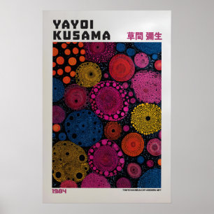 Yayoi Kusama Poster - Yayoi Kusama Geïnspireerd
