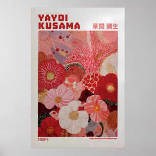 Yayoi Kusama Poster - Yayoi Kusama Geïnspireerd