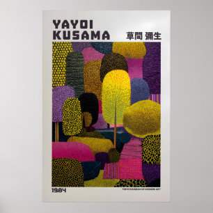 Yayoi Kusama Poster - Yayoi Kusama Geïnspireerd
