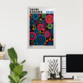 Yayoi Kusama Poster - Yayoi Kusama Geïnspireerd (Thuiskantoor)