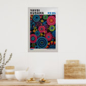 Yayoi Kusama Poster - Yayoi Kusama Geïnspireerd (Keuken)
