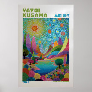 Yayoi Kusama Poster - Yayoi Kusama Geïnspireerd
