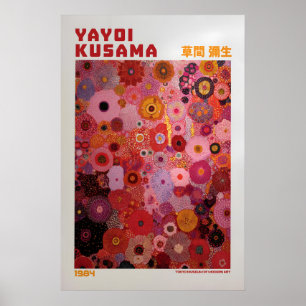 Yayoi Kusama Poster - Yayoi Kusama Geïnspireerd