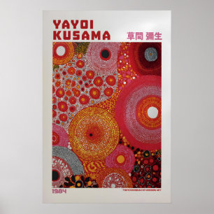 Yayoi Kusama Poster - Yayoi Kusama Geïnspireerd