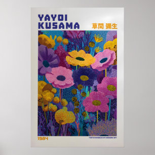 Yayoi Kusama Poster - Yayoi Kusama Geïnspireerd