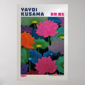 Yayoi Kusama Poster - Yayoi Kusama Geïnspireerde B
