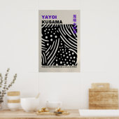 Yayoi Kusama Print - Abstract Yayoi Kusama Poster (Keuken)