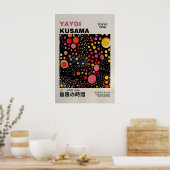 Yayoi Kusama Print - Abstract Yayoi Kusama Poster (Keuken)