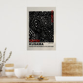 Yayoi Kusama Print - Abstract Yayoi Kusama Poster (Keuken)