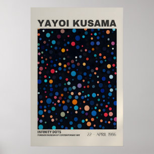 Yayoi Kusama Print - Abstract Yayoi Kusama Poster