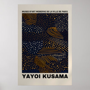 Yayoi Kusama Print - Abstract Yayoi Kusama Poster