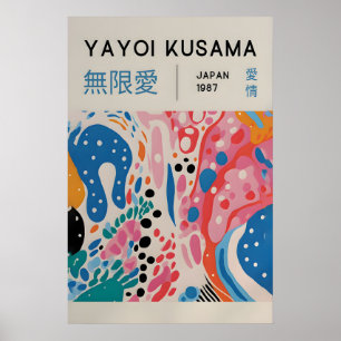 Yayoi Kusama Print - Japanse Wandkunst - Huis Muur