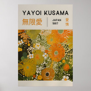 Yayoi Kusama Print - Japanse Wandkunst - Huis Muur