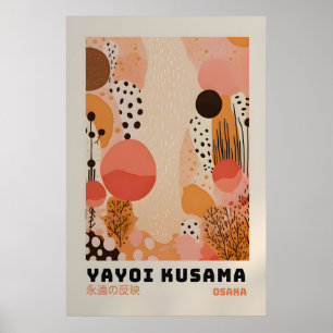 Yayoi Kusama Print - Japanse Wandkunst - Huis Muur