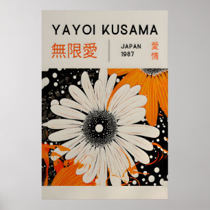 Yayoi Kusama Print - Japanse Wandkunst - Huis Muur