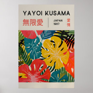 Yayoi Kusama Print - Japanse Wandkunst - Huis Muur