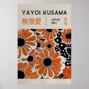 Yayoi Kusama Print - Japanse Wandkunst - Huis Muur