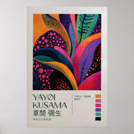 Yayoi Kusama Print, Moderne Kunst Print, Yayoi Kus Poster
