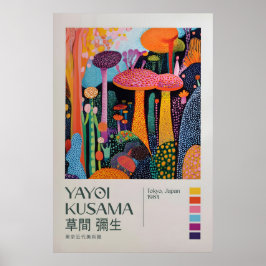Yayoi Kusama Print, Moderne Kunst Print, Yayoi Kus Poster