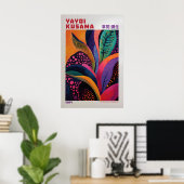 Yayoi Kusama Print, Moderne Kunstprint, Maximalist Poster (Thuiskantoor)