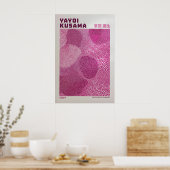 Yayoi Kusama Print, Moderne Kunstprint, Maximalist Poster (Keuken)