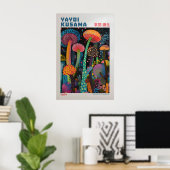 Yayoi Kusama Print, Moderne Kunstprint, Maximalist Poster (Thuiskantoor)