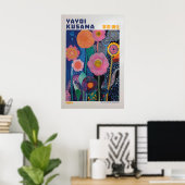Yayoi Kusama Print, Moderne Kunstprint, Maximalist Poster (Thuiskantoor)