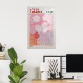Yayoi Kusama Print, Moderne Kunstprint, Maximalist Poster (Thuiskantoor)