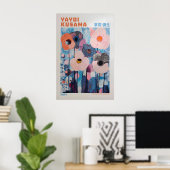 Yayoi Kusama Print, Moderne Kunstprint, Maximalist Poster (Thuiskantoor)