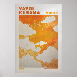 Yayoi Kusama Print, Moderne Kunstprint, Maximalist Poster