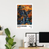 Yayoi Kusama Print, Moderne Kunstprint, Maximalist Poster (Thuiskantoor)