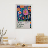 Yayoi Kusama Print, Moderne Kunstprint, Maximalist Poster (Keuken)
