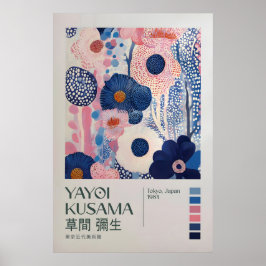 Yayoi Kusama Print, Moderne Kunstprint, Yayoi Kusa Poster